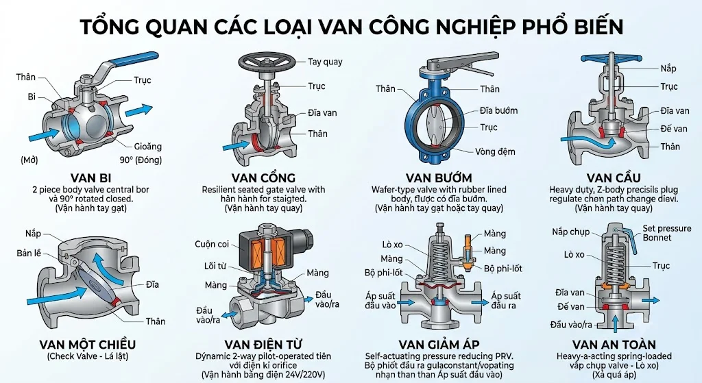Van các loại là gì?