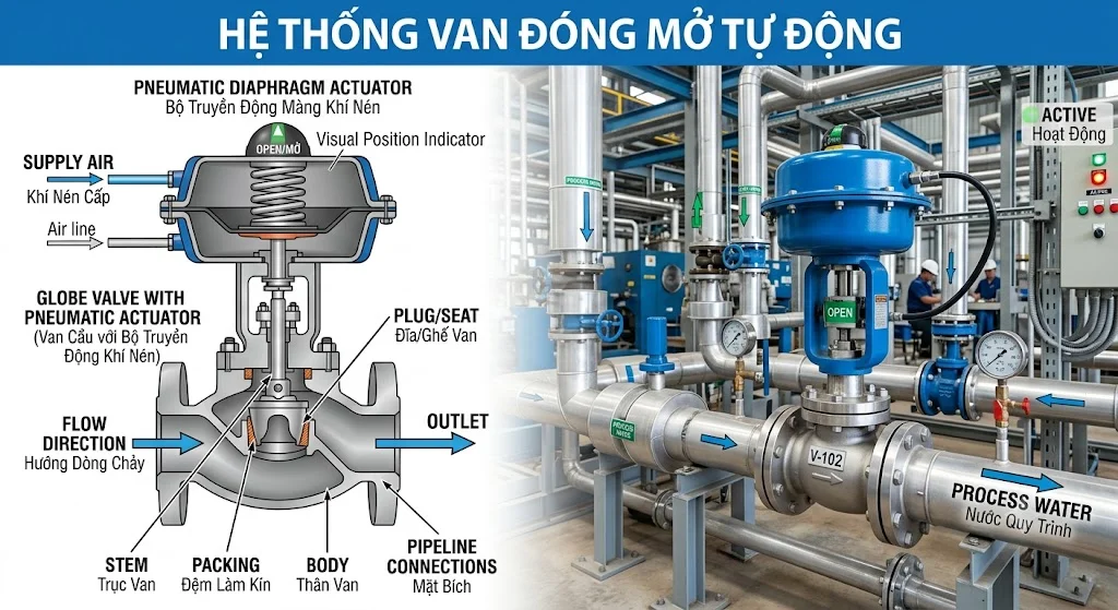 Van đóng mở tự động là gì?
