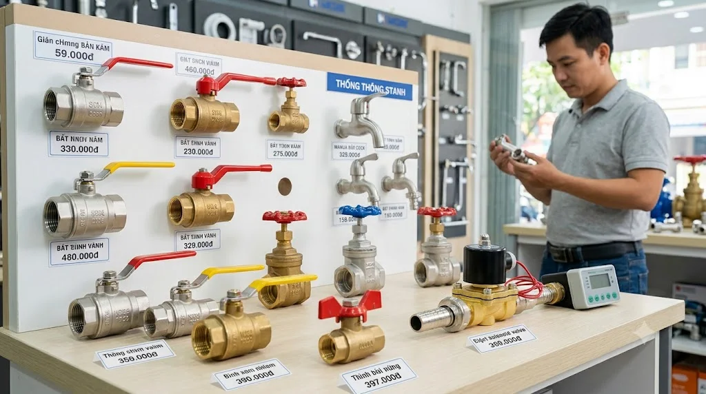 Van đóng ngắt nước là gì?