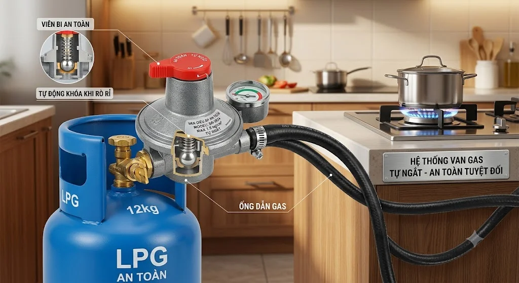 Van gas tự ngắt là gì?