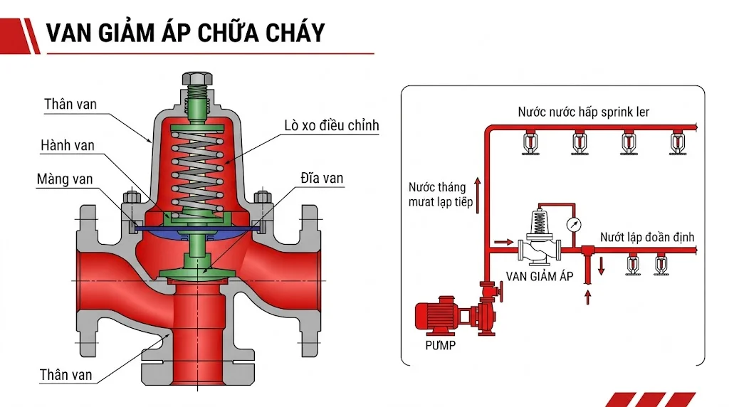 Van giảm áp chữa cháy là gì?