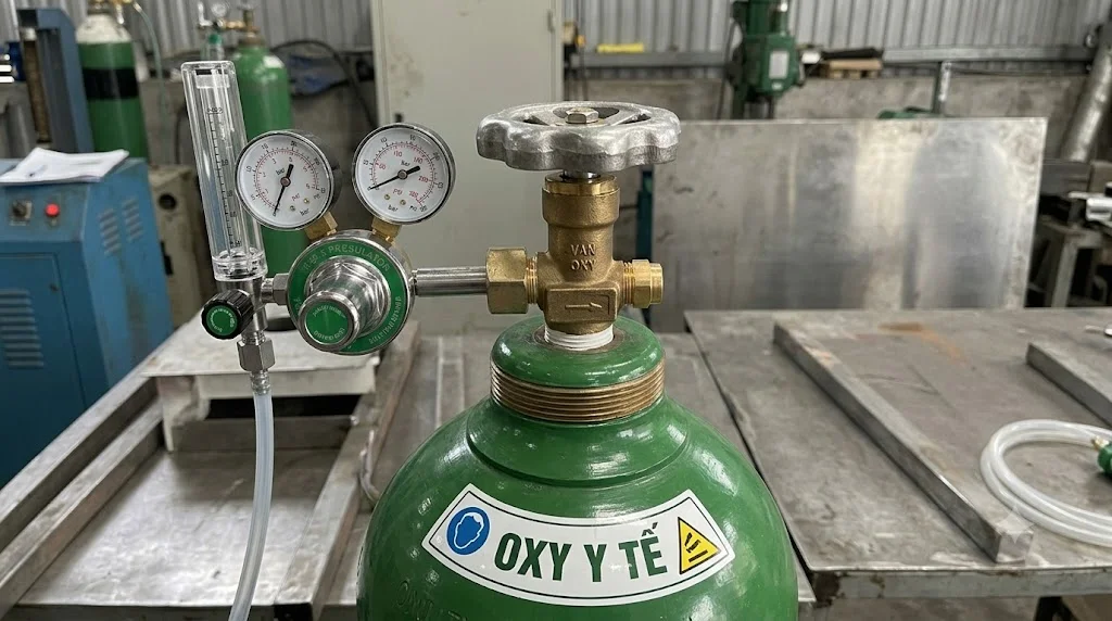 Van khóa bình oxy là gì?