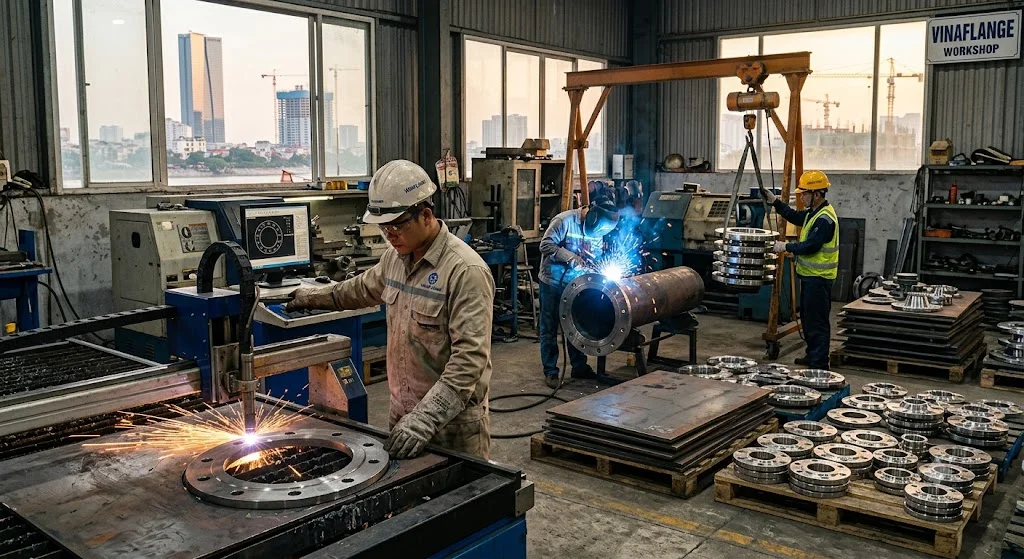 Các yếu tố ảnh hưởng đến Bảng giá mặt bích thép