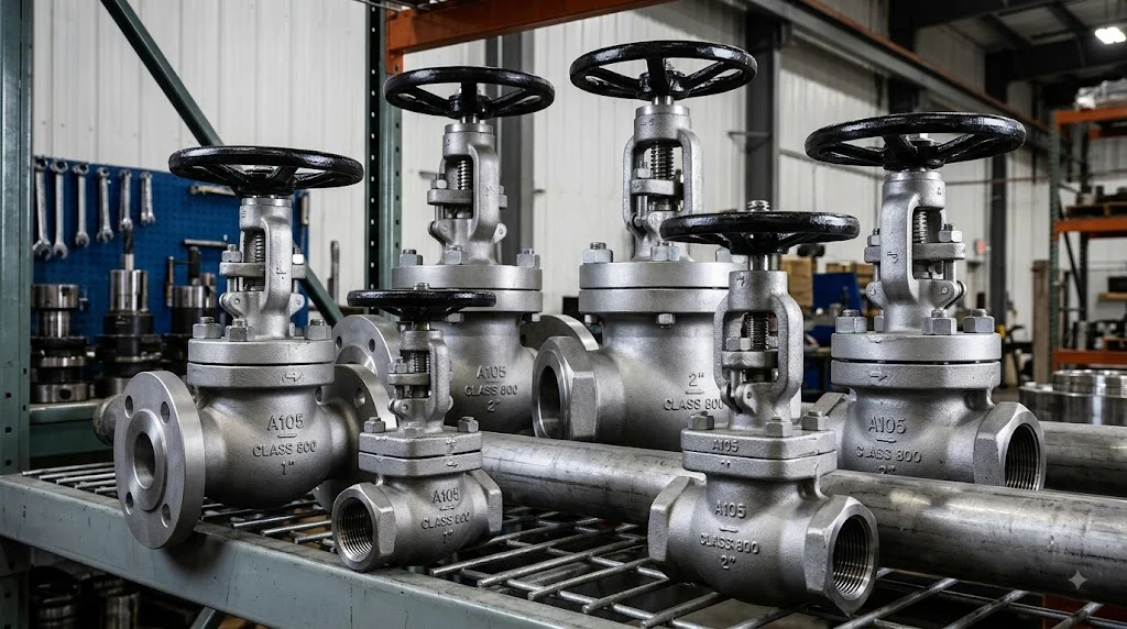 Cấu tạo Forged Steel Gate Valves