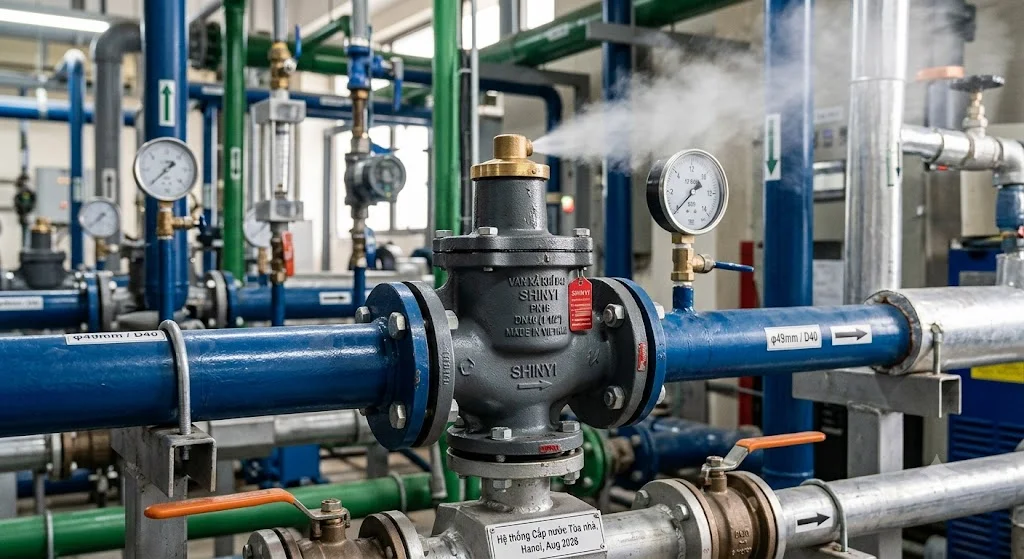 Giá van xả khí D 40 hiện nay phụ thuộc vào những yếu tố nào?