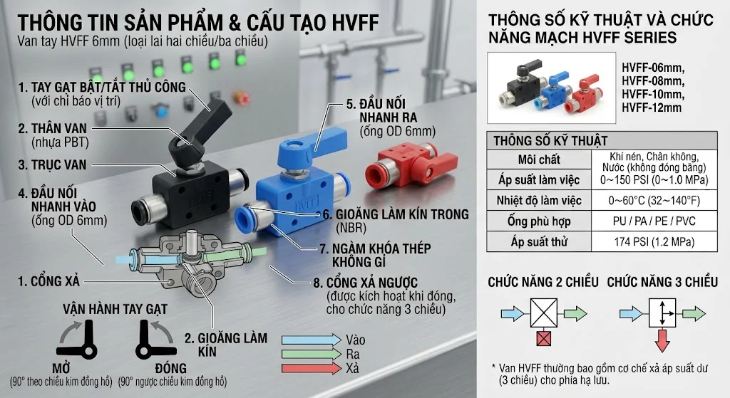 Nguyên lý hoạt động của HVFF Valve