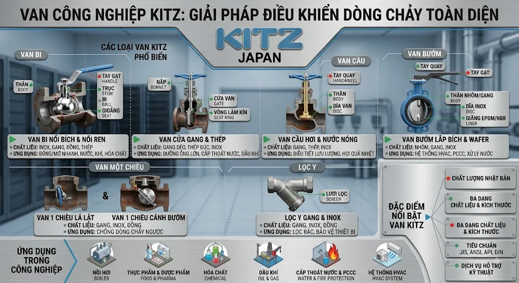 Các loại Kitz van phổ biến