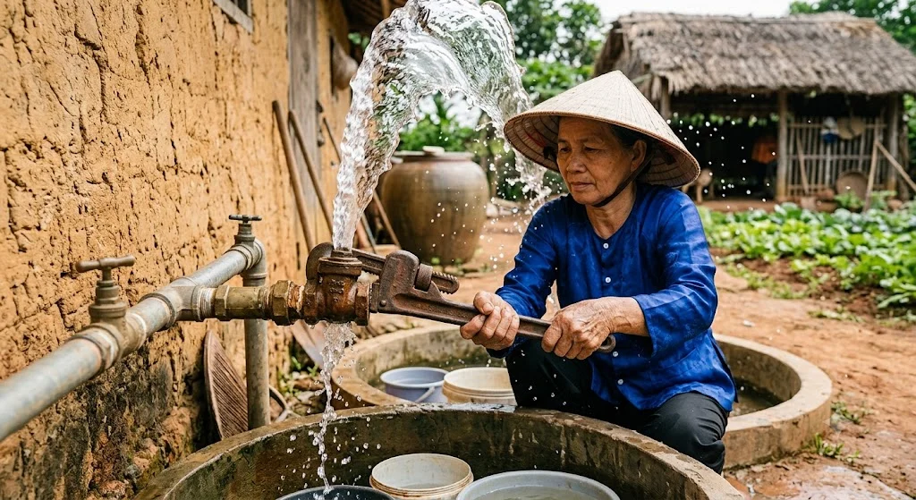 Hướng dẫn Mở khóa van nước đúng cách