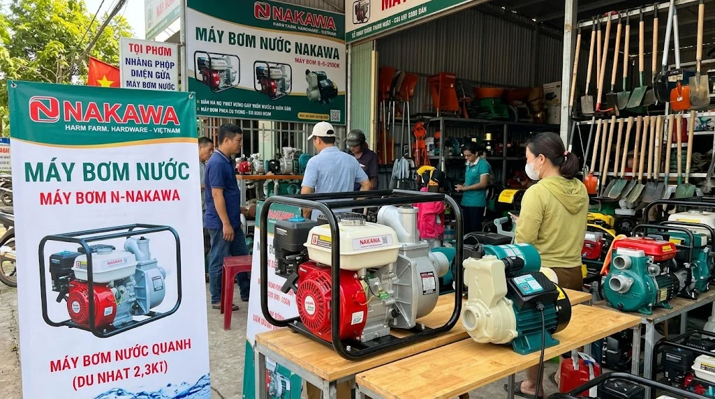 Cấu tạo Máy bơm Nakawa