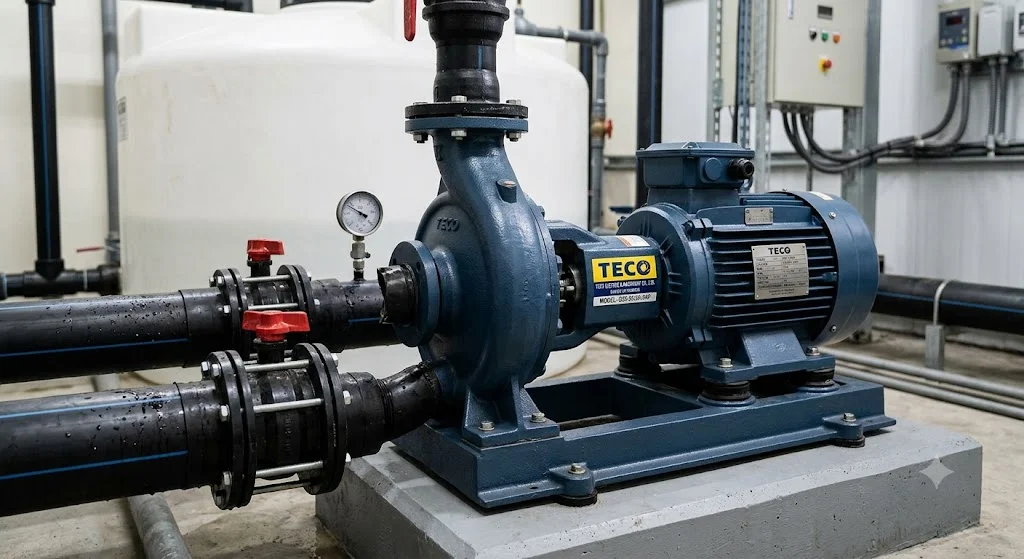 Máy bơm nước Teco 3 HP có công suất bao nhiêu?