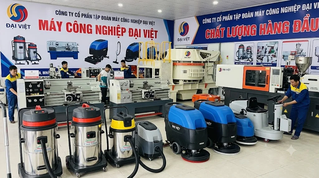 Các nhóm máy công nghiệp phổ biến