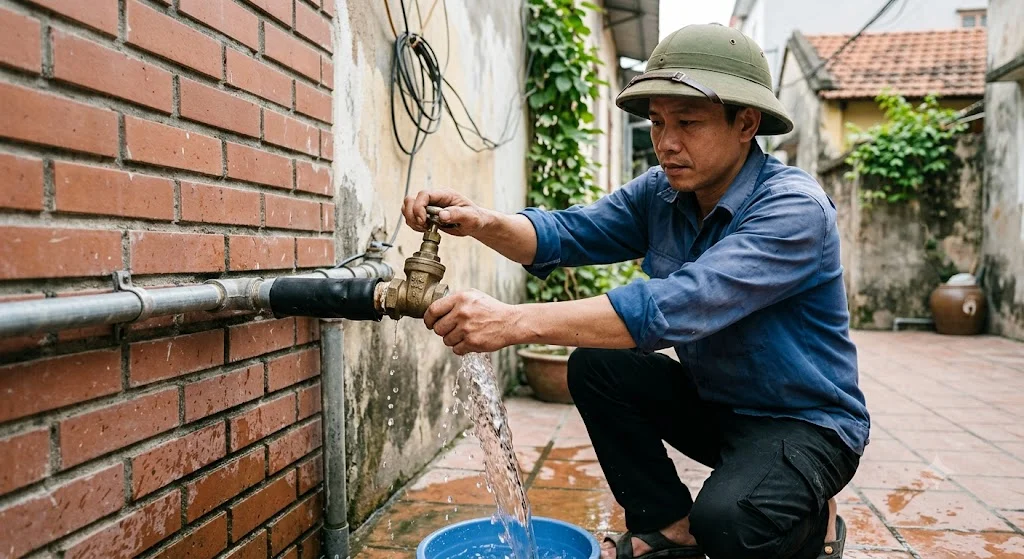 Mở khóa van nước là gì?