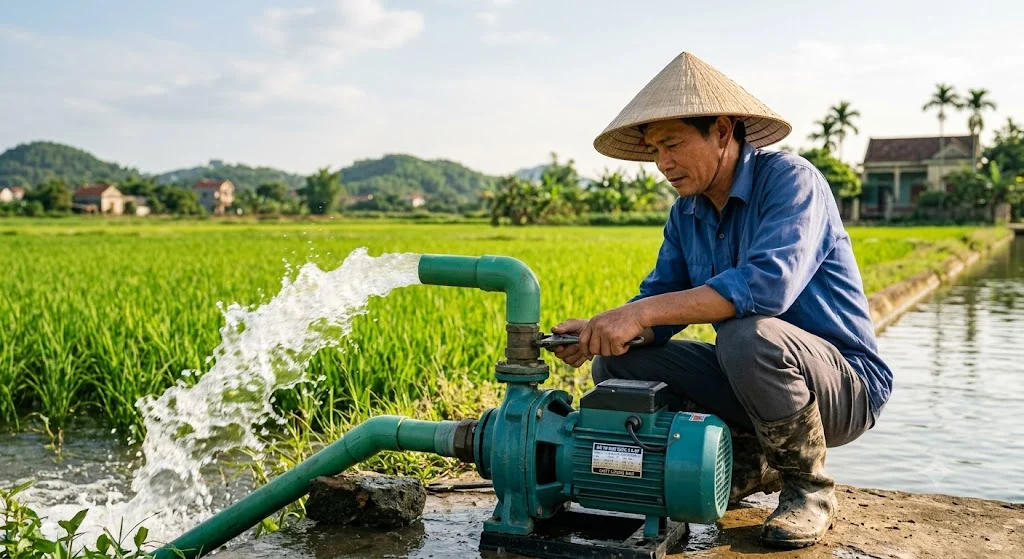Giá mô tơ bơm nước 1.5 ngựa bao nhiêu?