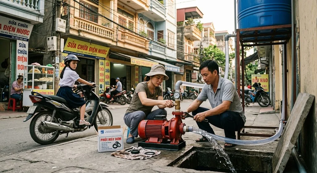 Phốt máy bơm bị hỏng có dấu hiệu gì?