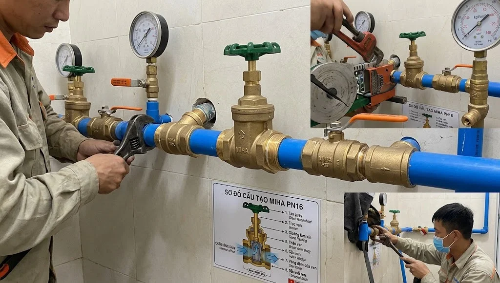 Van cửa Miha DN32, DN40, DN50