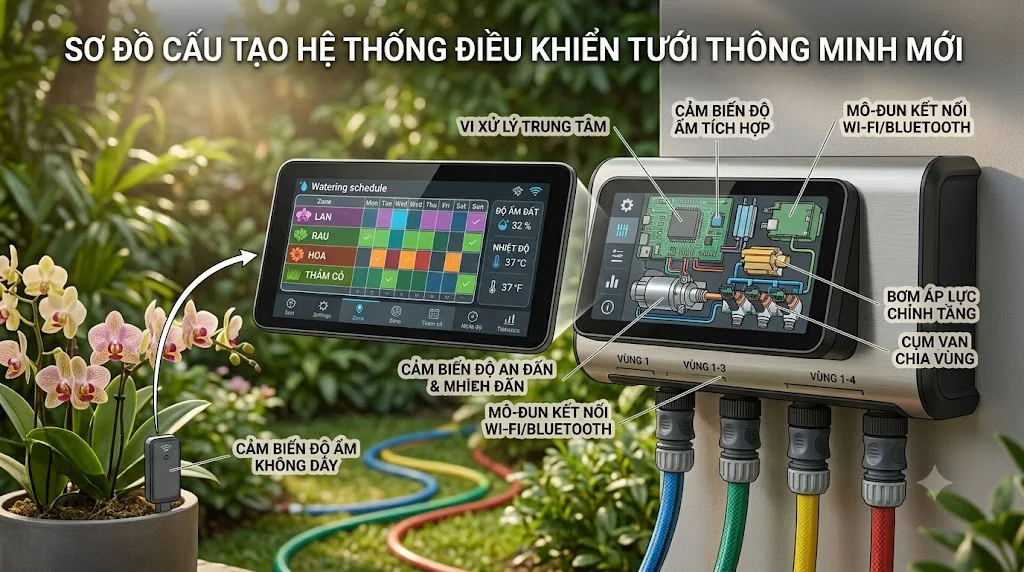 Ứng dụng của Van nước hẹn giờ