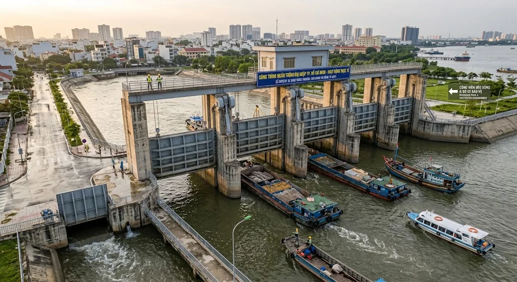 Nguyên lý hoạt động của Van ngăn triều