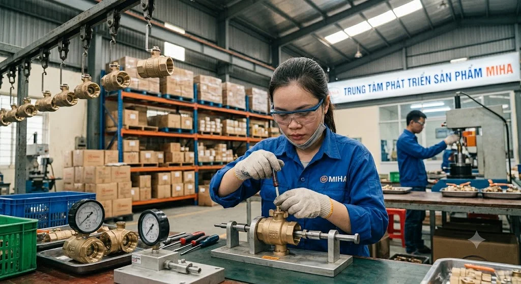 Nguyên lý hoạt động của Van vòi Minh Hòa