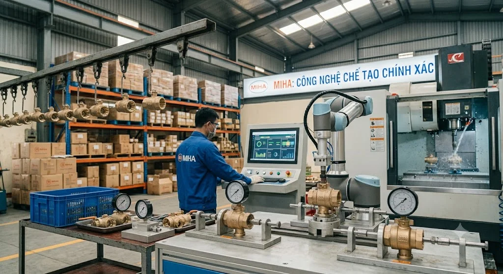 Ứng dụng của Van vòi Minh Hòa