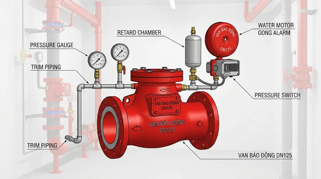 Van báo động DN 125 là gì?