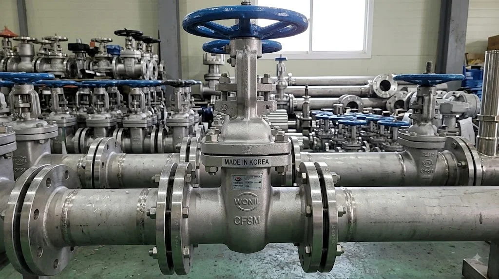 Van cổng ty nổi Hàn Quốc có đặc điểm gì?