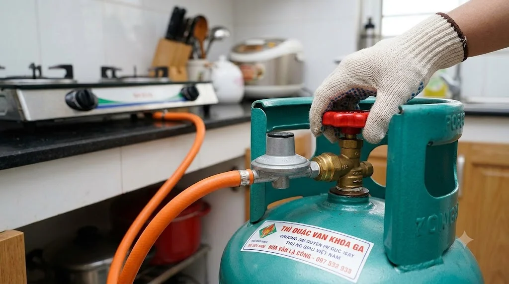 Van khóa gas là gì?