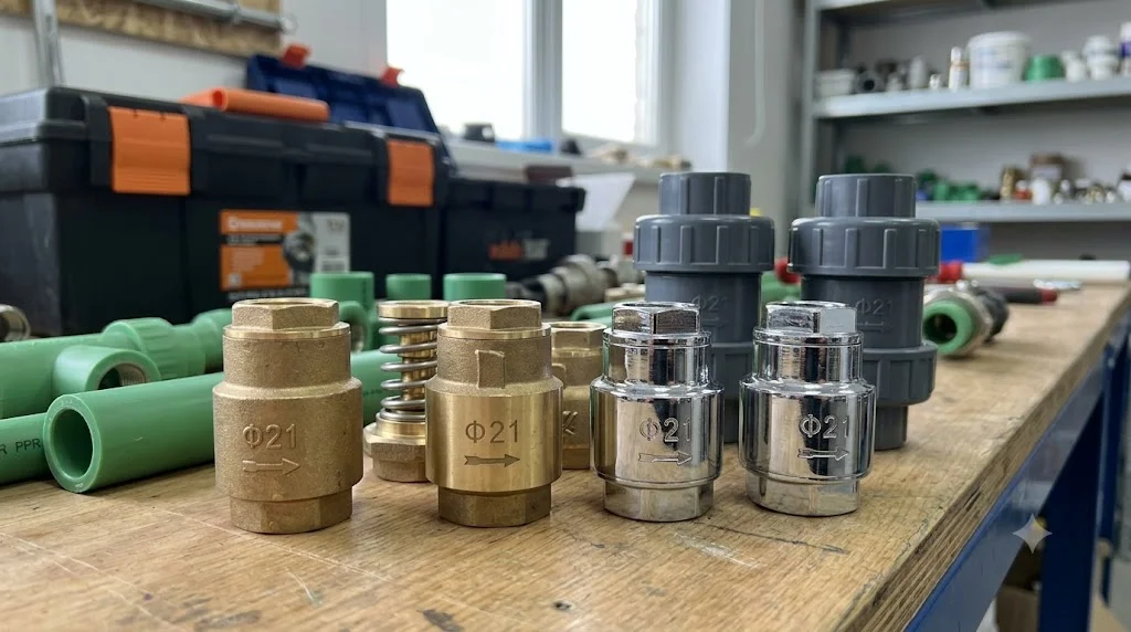 Van nước 1 chiều phi 21 là gì?