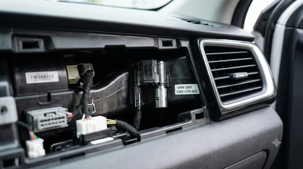 Cấu tạo van OBD cho cửa gió
