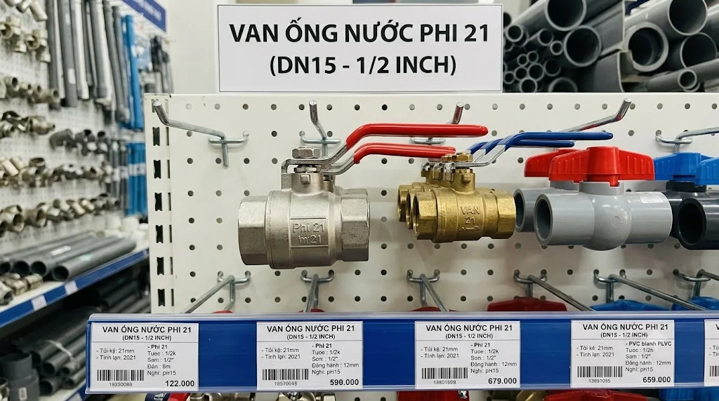 Van ống nước 21 là gì?