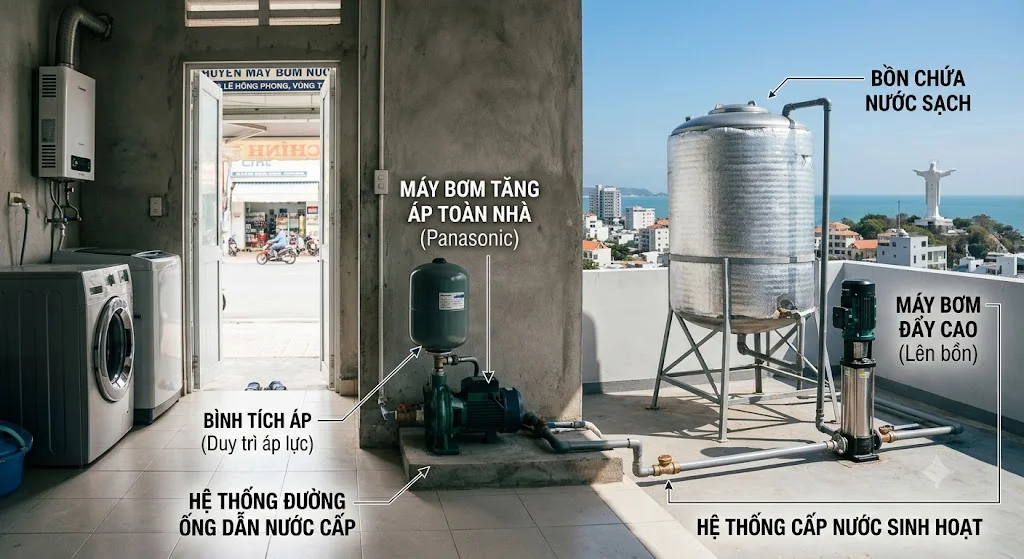 Một số thương hiệu máy bơm có thể tham khảo, bán máy bơm nước tại Vũng Tàu