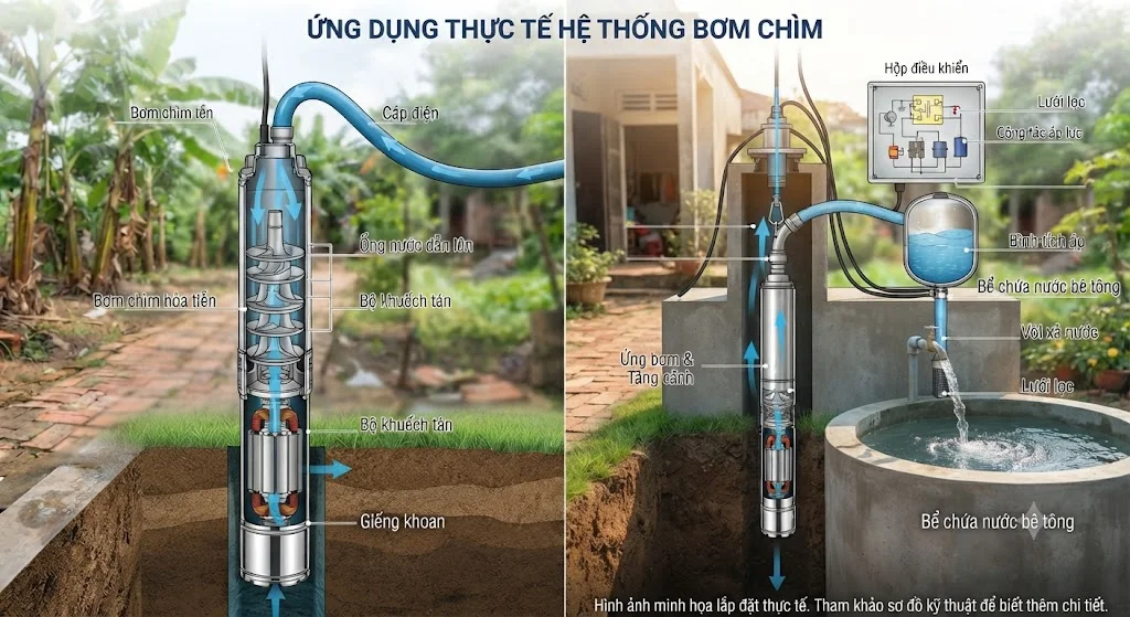 Nguyên lý hoạt động của Bơm hỏa tiễn
