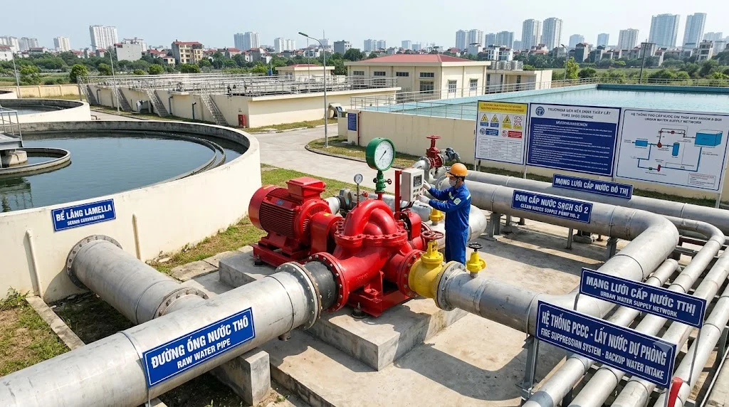 Công suất máy bơm cứu hỏa bao nhiêu?
