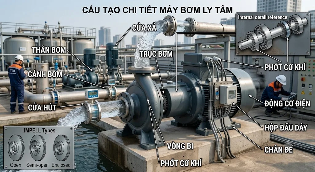 Các yếu tố quyết định giá máy bơm nước