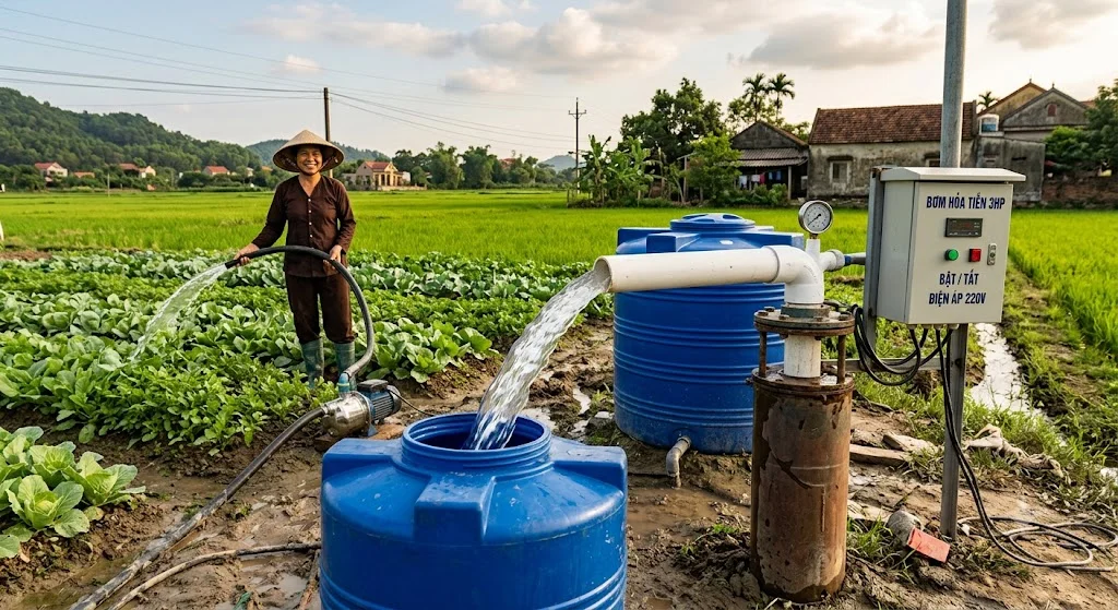 Cấu tạo máy bơm hỏa tiễn gồm những gì?