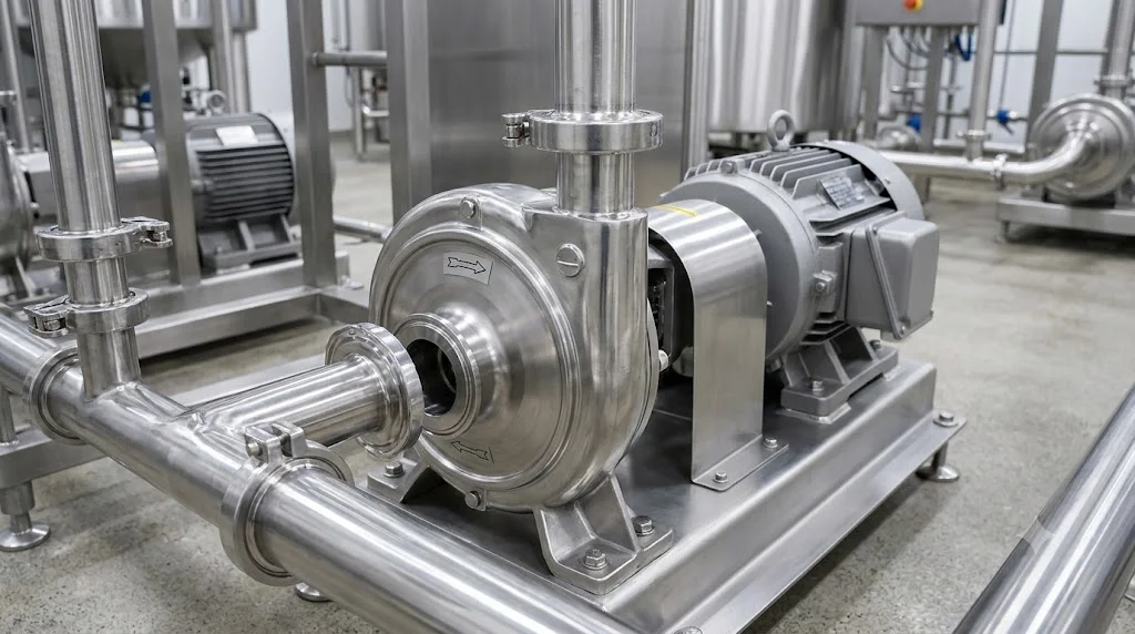 Sanitary centrifugal pump dùng để làm gì?