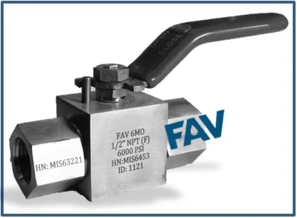 Ball Valve 6000 Psi 2