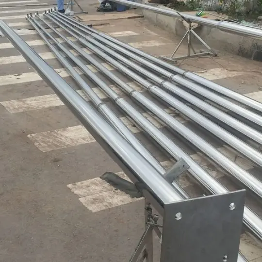cách làm cột cờ bằng inox