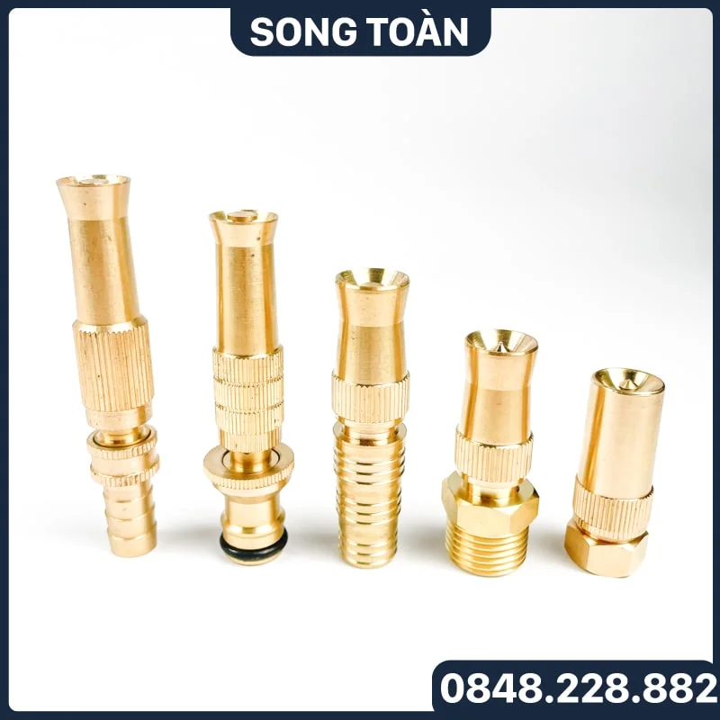 Đầu béc phun nước áp lực điều chỉnh nhiều tia 2