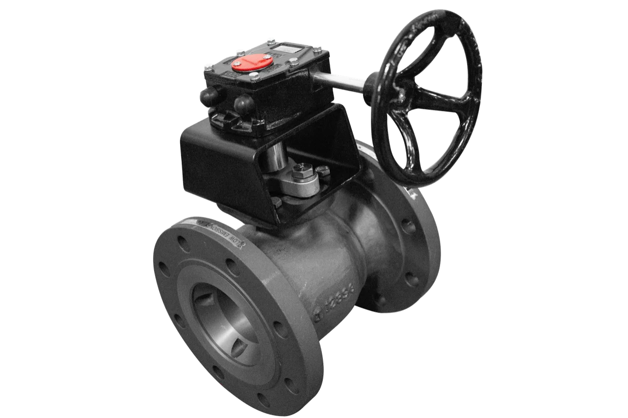 gear-operated-ball-valve