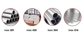 inox có mấy loại 1