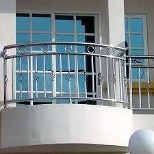 lan can inox tròn 1