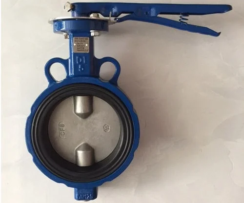 Van bướm tay gạt DN80