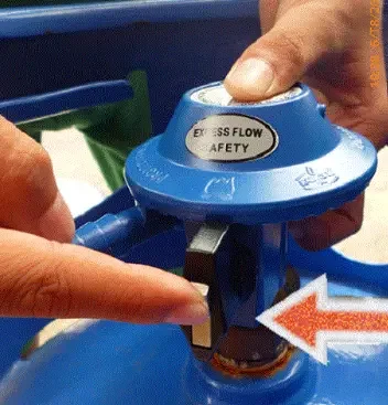 Van khoá bình Gas 2