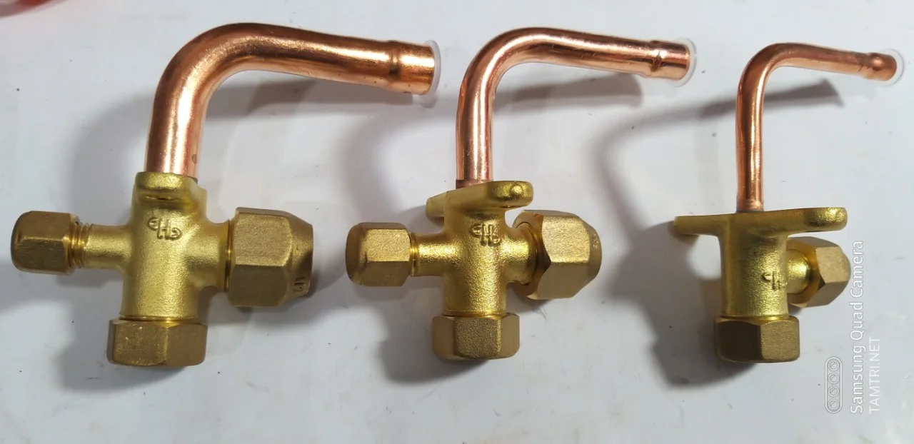 Van khóa Gas cục nóng