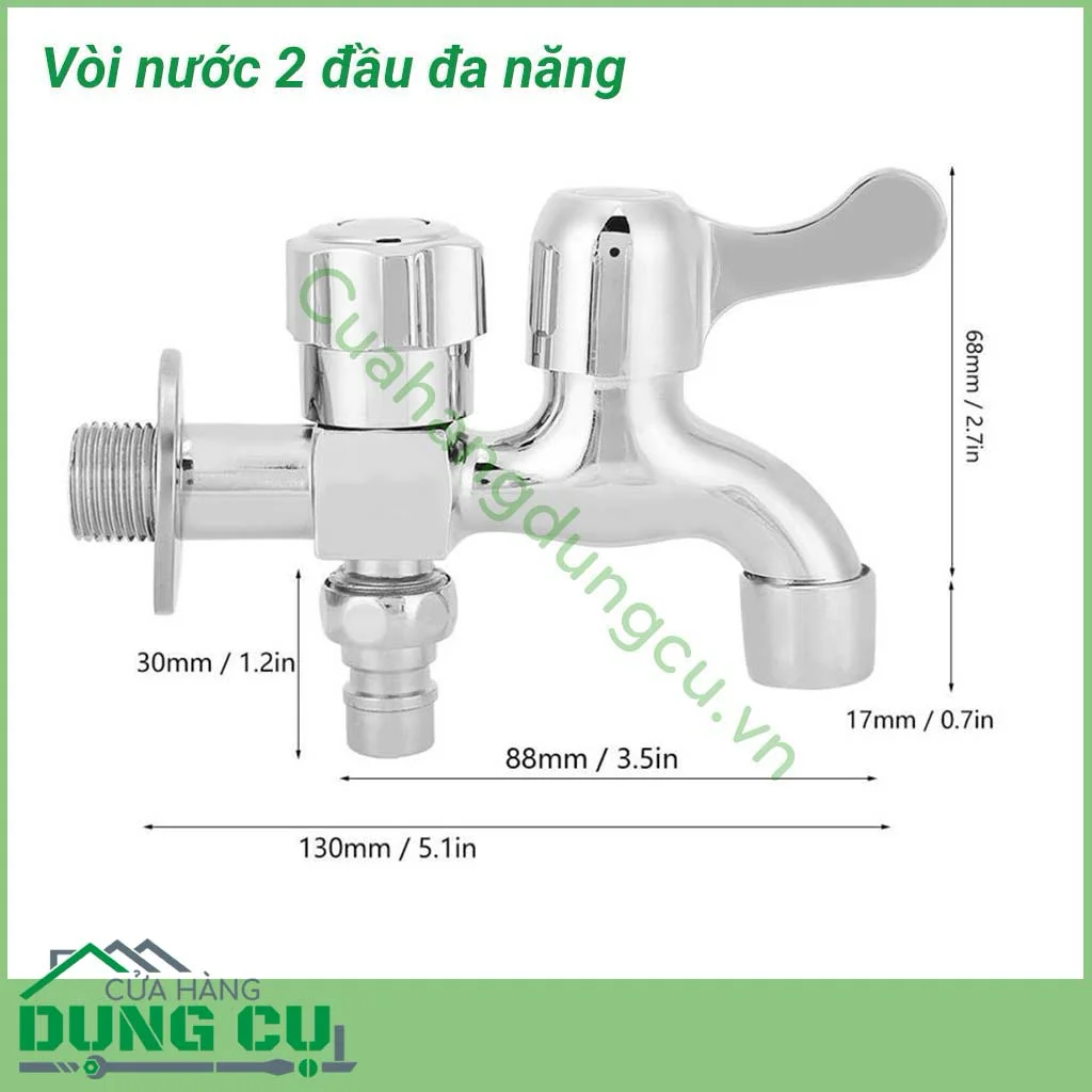 Van nước chia 2