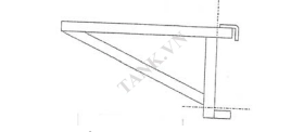 Hình 1. Dầm công xôn đỡ sàn thao tác tạm. và các chi tiết gông, nối, gia cố.