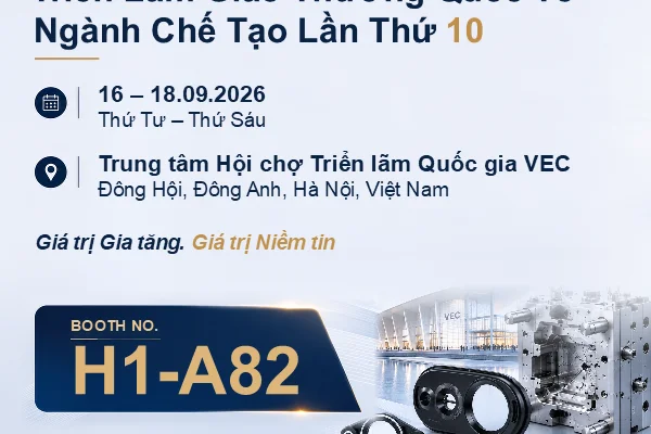 Vân Long tham gia Triển lãm Giao thương Quốc tế Ngành Chế tạo lần thứ 10