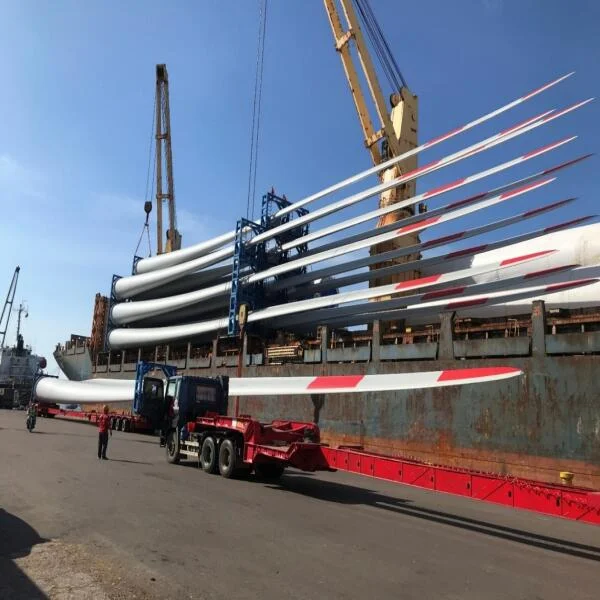 VẬN CHUYỂN XẾP DỠ 22 BỘ TUABIN GIÓ CHO NHÀ MÁY ĐIỆN GIÓ CHƠ LONG | 155 MW