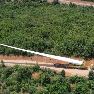 VẬN CHUYỂN 5 BỘ TUABIN GIÓ CHO NHÀ MÁY ĐIỆN GIÓ HƯỚNG LINH 4 | MW