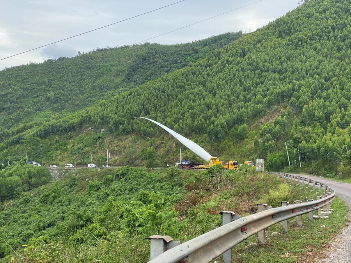 VẬN CHUYỂN 12 BỘ TUABIN GIÓ CHO NHÀ MÁY ĐIỆN GIÓ YANG TRUNG | 145 MW
